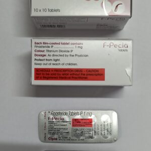 F - Pecia Finastride 1 mg Tablet