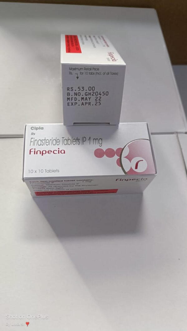 Finpecia Finasteride 1 mg Tablet