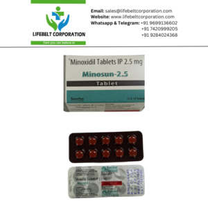 Minosun Minoxidil 2.5 mg Tablet