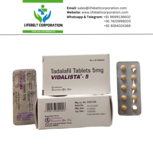 Vidalista Tadalafil 5 mg Tablet