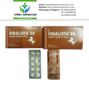 Vidalista Tadalafil 20 mg Tablet