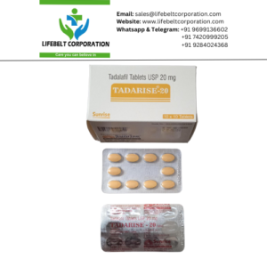 Tadarise Tadalafil 20 mg Tablet