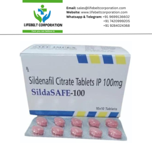Sildasafe Sildenafil 100 mg Tablet