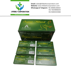 Super Filana Avanafil   100  mg + Dapoxetine 60  mg Tablet