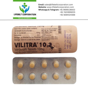 Vilitra Vardenafil 10 mg Tablet