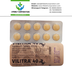 Vilitra Vardenafil 40 mg Tablet
