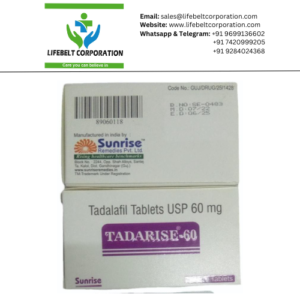Tadarise Tadalafil 60 mg Tablet