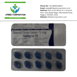 Sildigra Sildenafil 75 mg Tablet