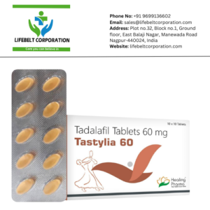 Tastylia Tadalafil 60 mg Tablet