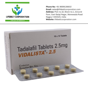 Vidalista Tadalafil 2.5 mg Tablet