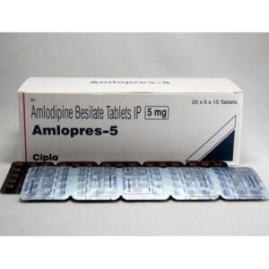 Amlopress Amlodipine 5 mg Tablet