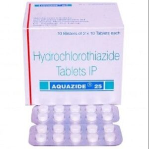 Aquazide Hydrochlorothiazide 25 mg Tablet
