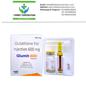 Glumit  Glutathione For Injection 600 mg