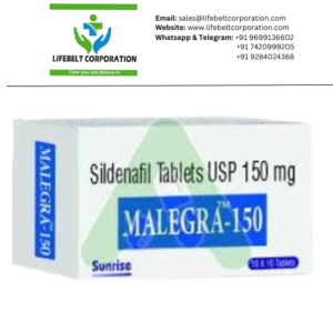 Malegra Sildenafil 150 mg tablet