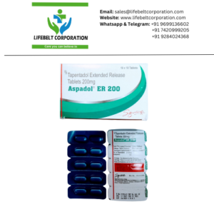 Aspadol ER Tapentadol 200 mg Tablet