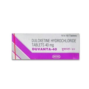 Duvanta Duloxetine 40 mg Tablet