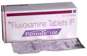 Fluvoxin Fluvoxamine 100 mg Tablet