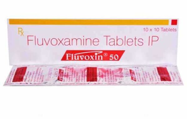 Fluvoxin Fluvoxamine 50 mg Tablet