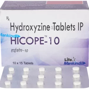 Hicope Hydroxyzine 10 mg Tablet