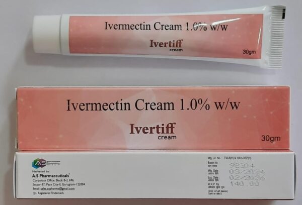 Ivertiff Ivermectine 1 % Cream