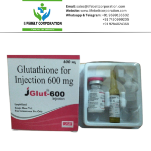 Jglut Glutathione For Injection 600 mg