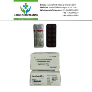 Cycloboon Er Cyclobenzaprime Hydrochloride Extended Release 15 mg Tablet