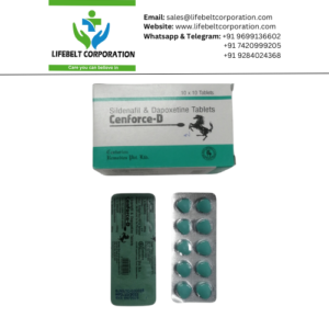 Cenforce D Sildenafil 100 mg + Dapoxetine 60 mg  Tablet