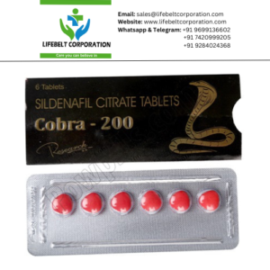 Cobra Sildenafil 200 mg Tablet