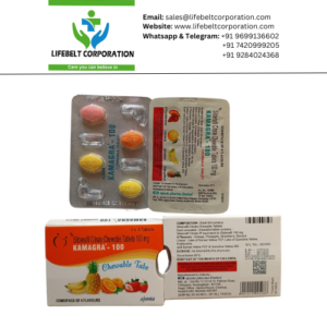 Kamagra Chewable Sildenafil 100 mg Tablet