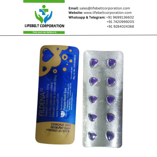 Fildena Sildenafil 50 mg Tablet