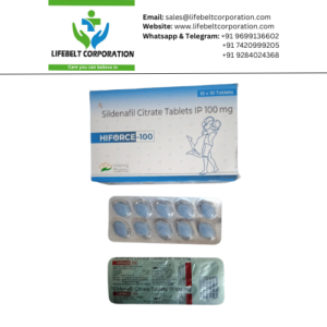 Hiforce Sildenafil 100 mg Tablet