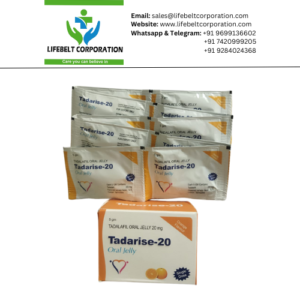 Tadarise Tadalafil 20 mg Oral Jelly