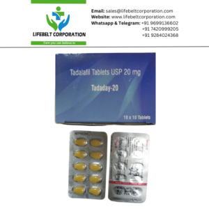 Tadaday Tadalafil 20 mg Tablet