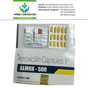 Almox Amoxicillin 500 mg Capsule
