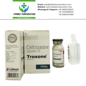 Troxone Cefriaxone 1000 mg Injection