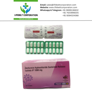 Phage SR Metformin 1000 mg Tablet