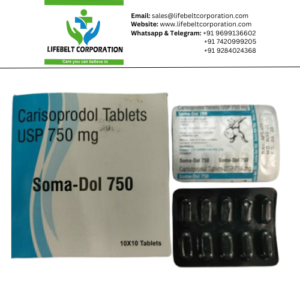 Soma Dol Carisprodol 750 mg Tablet