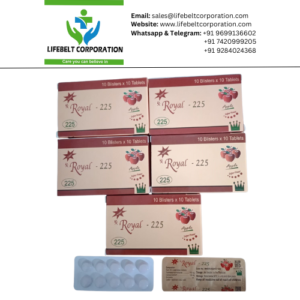 Royal 225 Carisprodol 125 mg And Tapentadol 100 mg Tablet