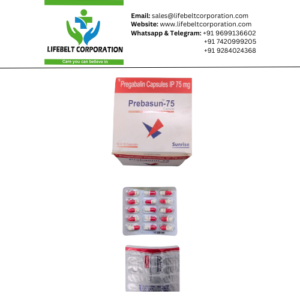 Prebasun Pregabalin 75 mg Capsule