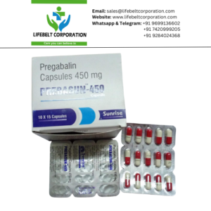 Prebasun Pregabalin 450 mg Capsule