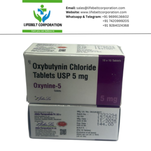 Oxynine Oxybutynin Chloride 5 mg Tablet
