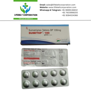 Sumitop Sumatriptan 100 mg Tablet