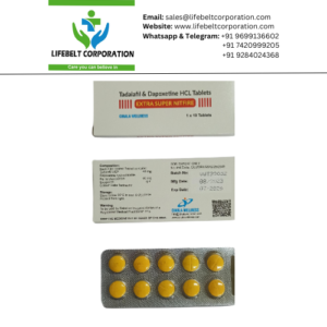 Extra Super Nitfire Tadalafil 40 mg + Dapoxetine 60 mg Tablet