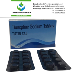 Tiatan Tianeptine Sodium 12.5  mg Tablet