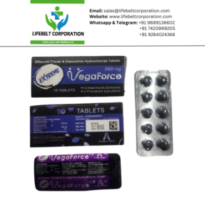 Extreme Vegaforce Sildenafil 150 mg + Dapoxetine 100 mg Tablet