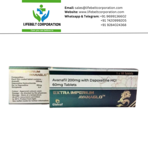 Extra Imperium Avanglo Avanafil 200 mg + Dapoxetine 60 mg Tablet