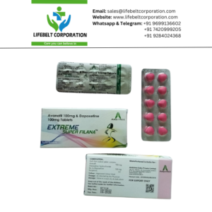 Extreme Super Filanna Avanafil 100 mg + Dapoxetine 100 mg Tablet