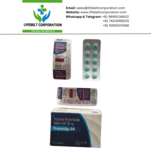 Trazosig Trazodone Hydrochloride 50 mg Tablet