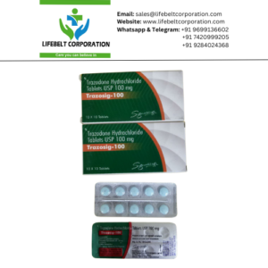Trazosig Trazodone Hydrochloride 100 mg Tablet