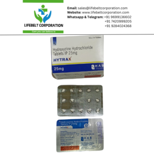 Hytrax Hydroxyzine Hydrochloride25 mg Tablet